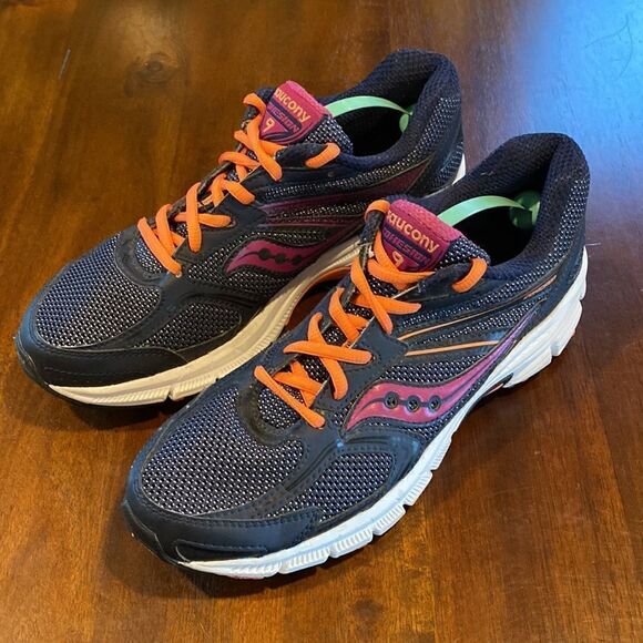 Saucony Cohesion 9 Women’s Mesh Running Sneakers Size 9 - Picture 1 of 16